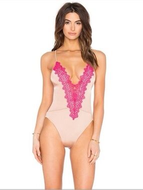 NWOT Blue Life Lace Swimsuit